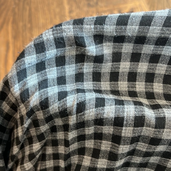 Zara grey and black checkered top - Picture 7 of 10